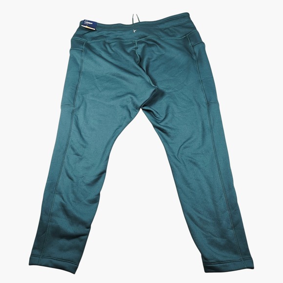 Old Navy High Rise Ultracoze Leggings Darkwater Teal Green Women's Size 2X - Picture 5 of 12